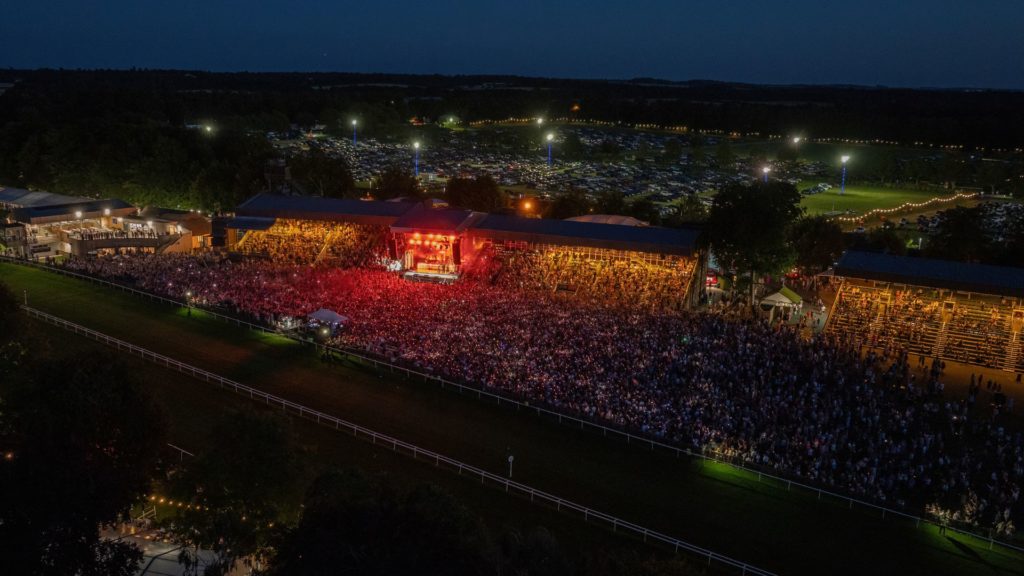 Becky Hill at Newmarket in Summer 2024